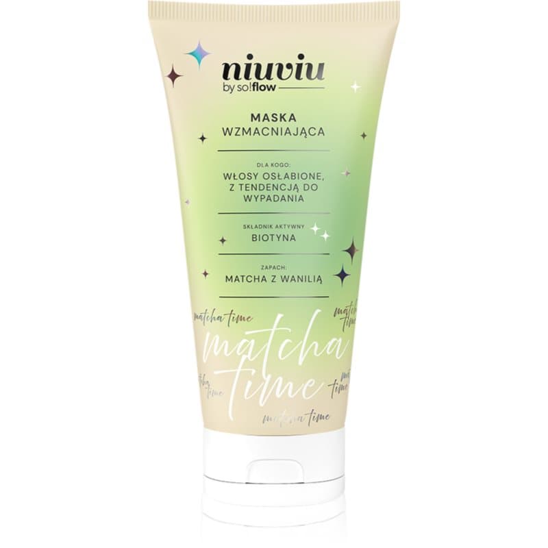 Matcha Time Strengthening Hair Mask intensywnie odżywcza maska do włosów słabych i zniszczonych