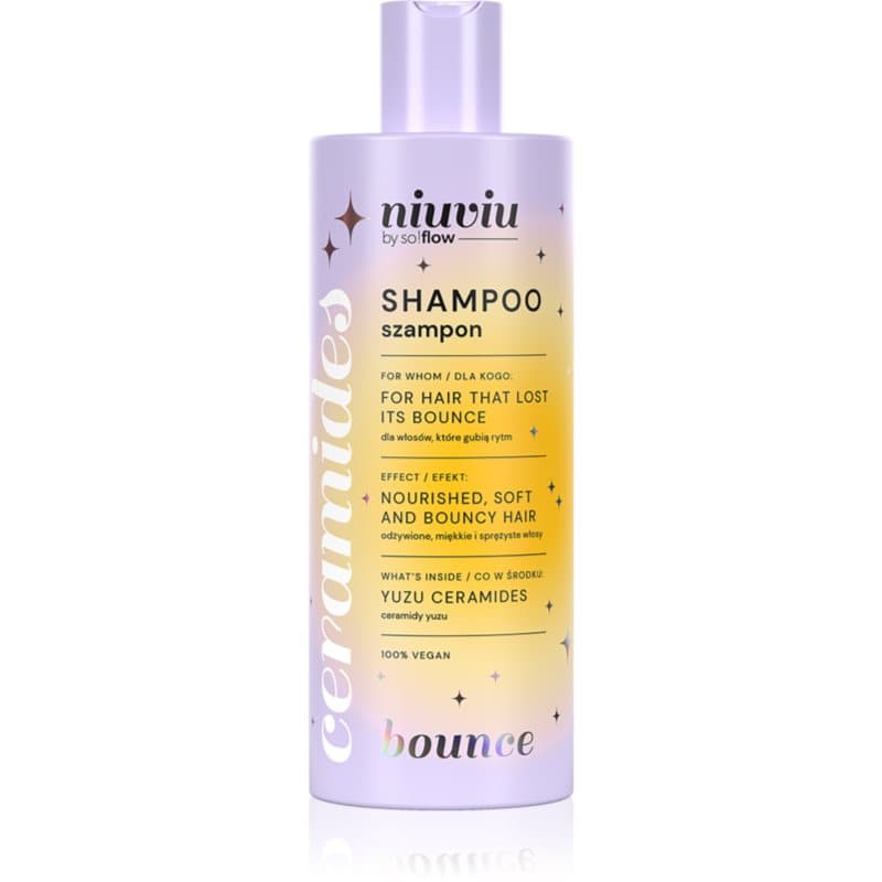 BOUNCE Hair Shampoo With Ceramides szampon oczyszczający do włosów kręconych