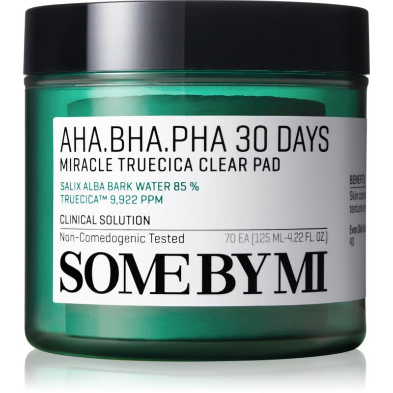 AHA∙BHA∙PHA 30 Days Miracle Truecica Clear Pad płatki oczyszczające do skóry z problemami
