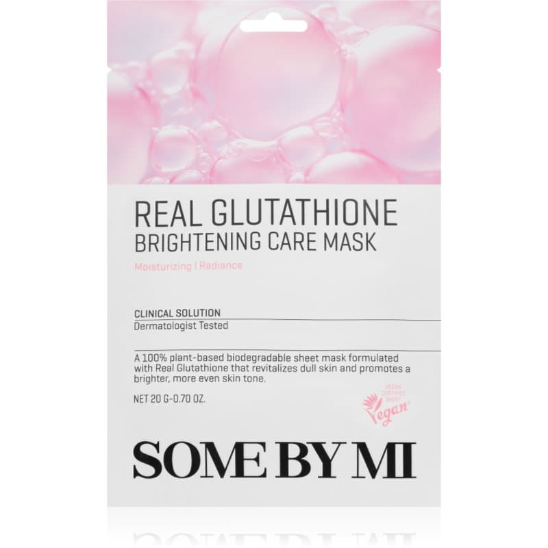 Clinical Solution Glutathione Brightening Care Mask maska rozświetlająca w płacie do ujednolicenia kolorytu skóry