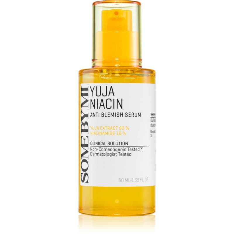 Yuja Niacin Anti Blemish Serum rozjaśniające serum nawilżające do skóry z przebarwieniami