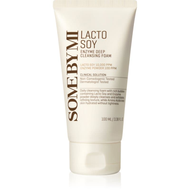 Lacto Soy Enzyme Deep Cleansing Foam pianka dogłębnie oczyszczająca o działaniu uspokajającym