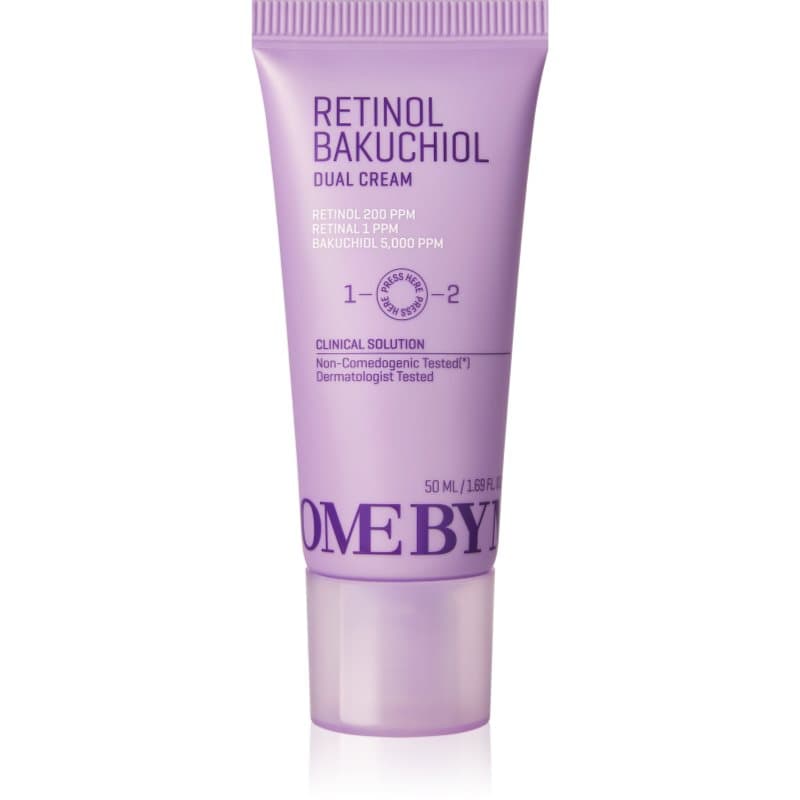 Retinol Bakuchiol Dual Cream intensywny krem na rozszerzone pory i zmarszczki
