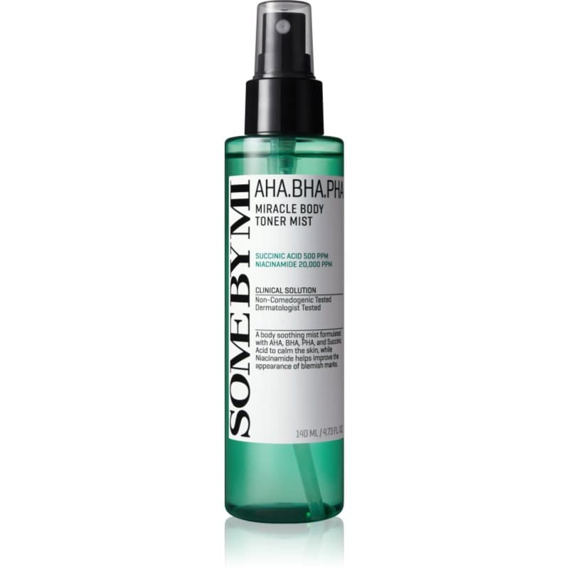 AHA∙BHA∙PHA 30 Days Miracle Body Toner Mist mgiełka do ciała do skóry wrażliwej i problematycznej