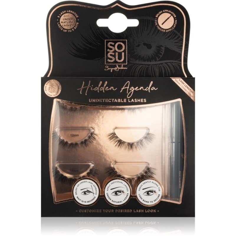Hidden Agenda Undetectable Lashes zestaw do rzęs