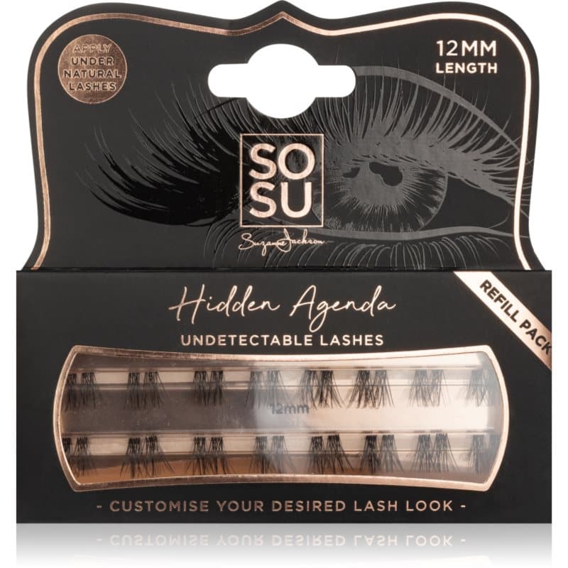 Hidden Agenda Undetectable Lashes kępki rzęs bez węzełków 12 mm