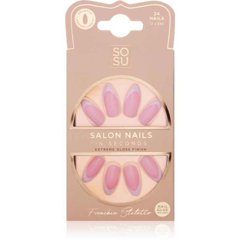 Salon Nails sztuczne paznokcie odcień Frenchie