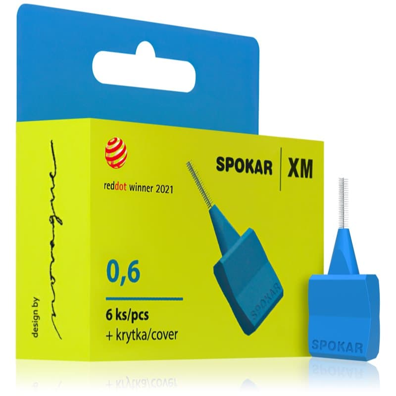 XM szczoteczki międzyzębowe 0,6 mm