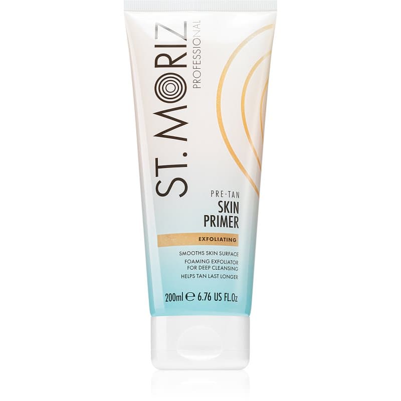 Pre-Tan Skin Primer peeling pod prysznic przed aplikacją samoopalacza