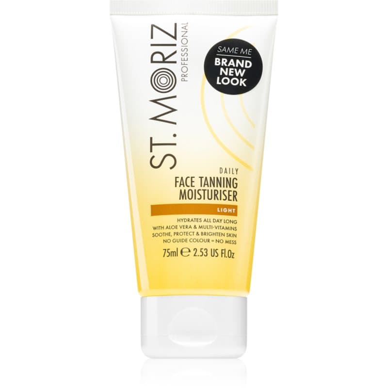 Daily Tanning Face Moisturiser nawilżający krem samoopalający do twarzy typ Light