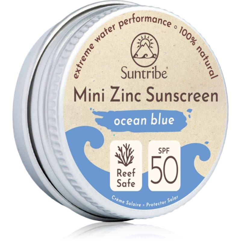 Mini Zinc Sunscreen mineralny krem ochronny do twarzy i ciała SPF 50 Ocean Blue