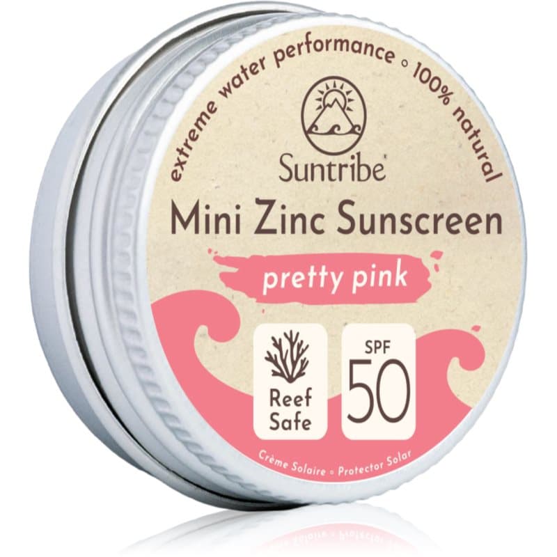 Mini Zinc Sunscreen mineralny krem ochronny do twarzy i ciała SPF 50 Pretty Pink