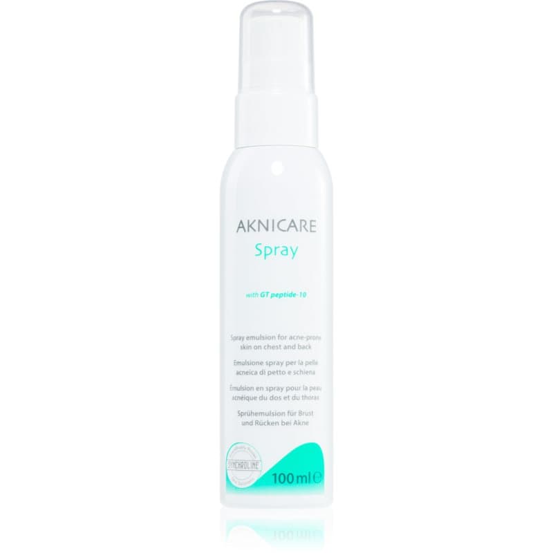 Aknicare CB emulsja w sprayu redukująca objawy trądziku na klatce piersiowej i plecach