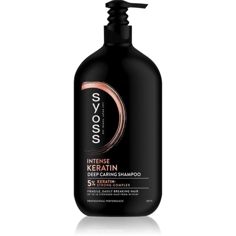 Intense Keratin szampon z keratyną przeciw łamliwości włosów