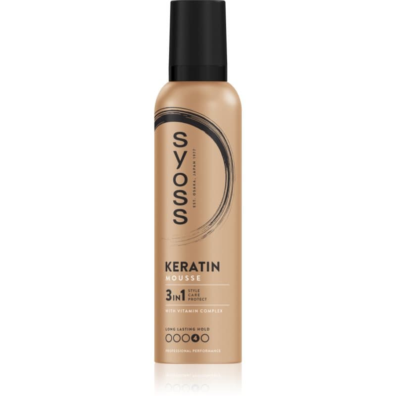 Keratin Mousse pianka do włosów z keratyną