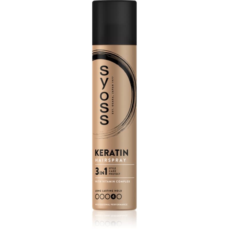 Keratin Hairspray lakier do włosów bardzo mocno utrwalający