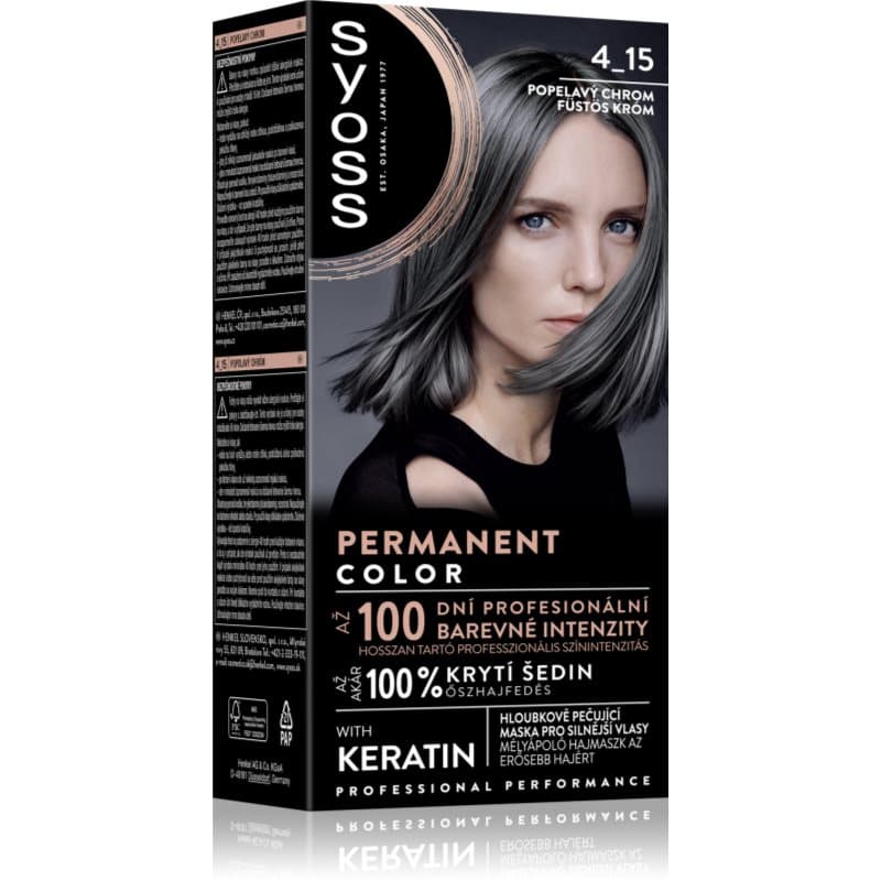 Permanent Color trwała farba do włosów odcień 4_15 Dusty Chrome