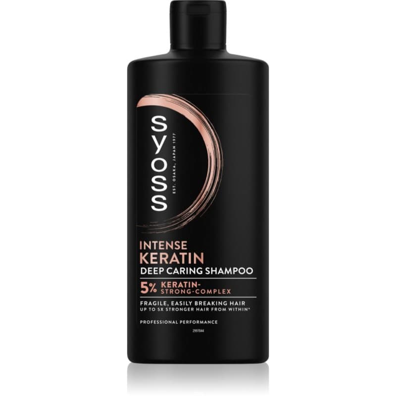 Intense Keratin szampon z keratyną przeciw łamliwości włosów