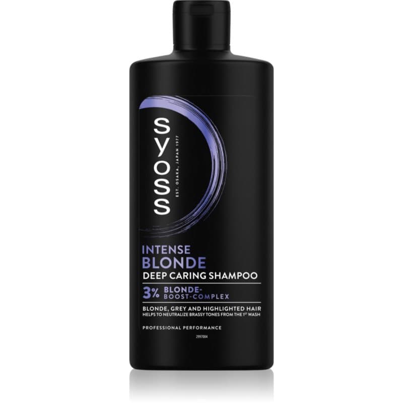 Intense Blonde szampon fioletowy do blond i siwych włosów