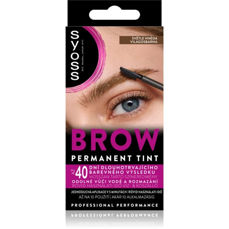 Brow Tint farbka do brwi odcień Light Brown