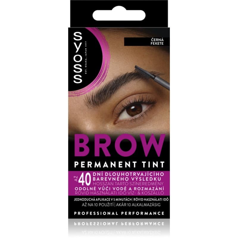 Brow Tint farbka do brwi odcień Black