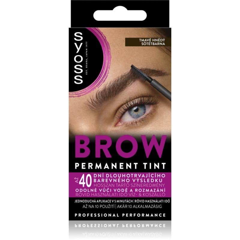 Brow Tint farbka do brwi odcień Dark Brown