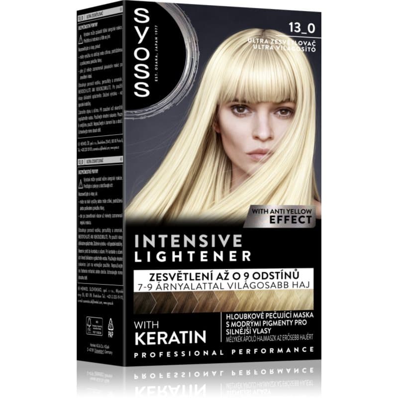 Intensive Lightener dekoloryzator do rozjaśniania włosów odcień 13_0 Ultra Lightener