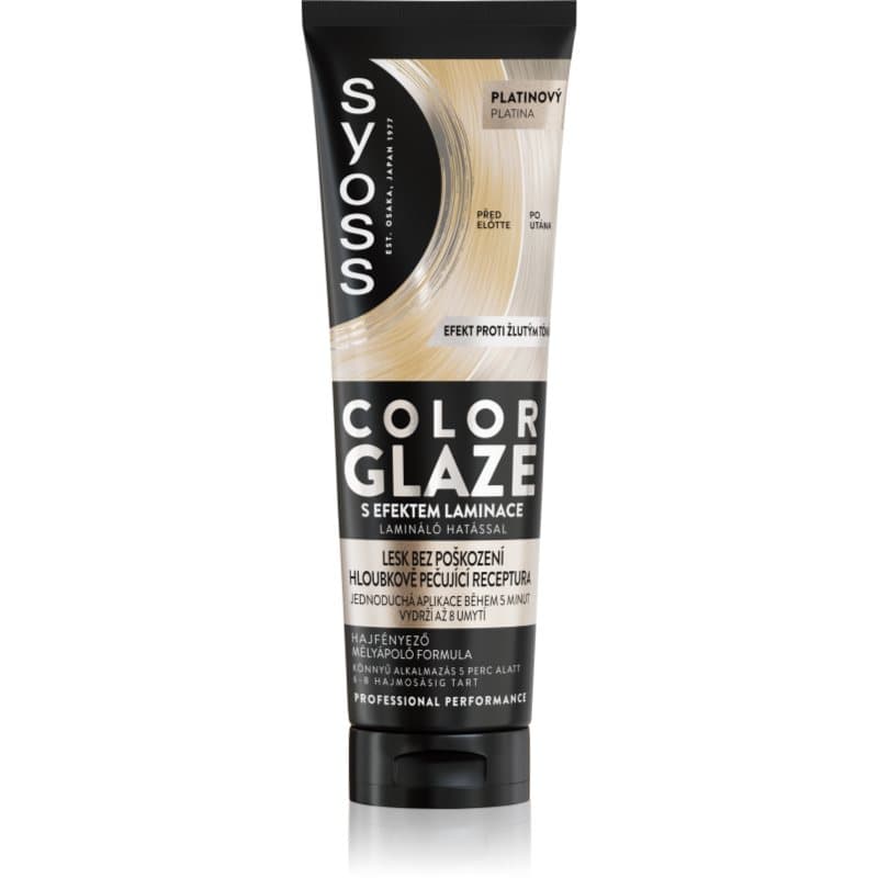 Intense Glaze Color tonująca farba do włosów do nabłyszczenia odcień Platinum