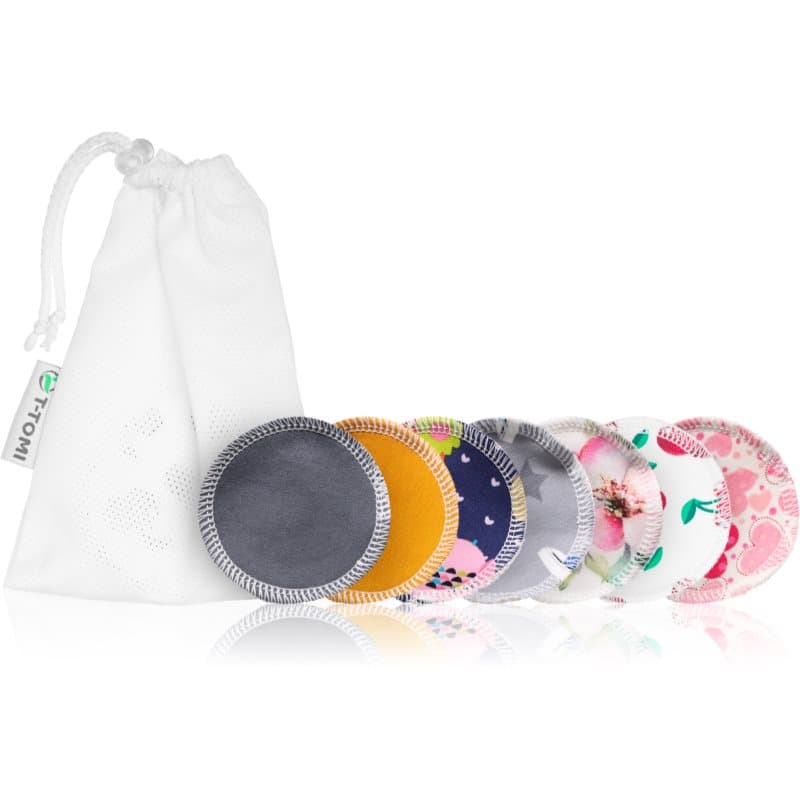 Make-up Removal Pads Set Soft 1 Week płatki do demakijażu wielokrotnego użytku COLOUR + Laundry Wash Bag