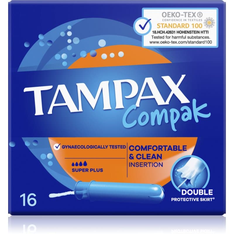 Compak Super Plus tampony z aplikatorem