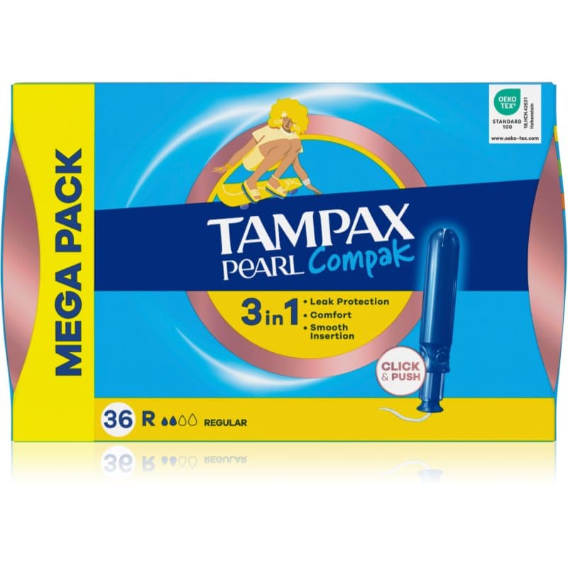 Pearl Compak Regular tampony z aplikatorem