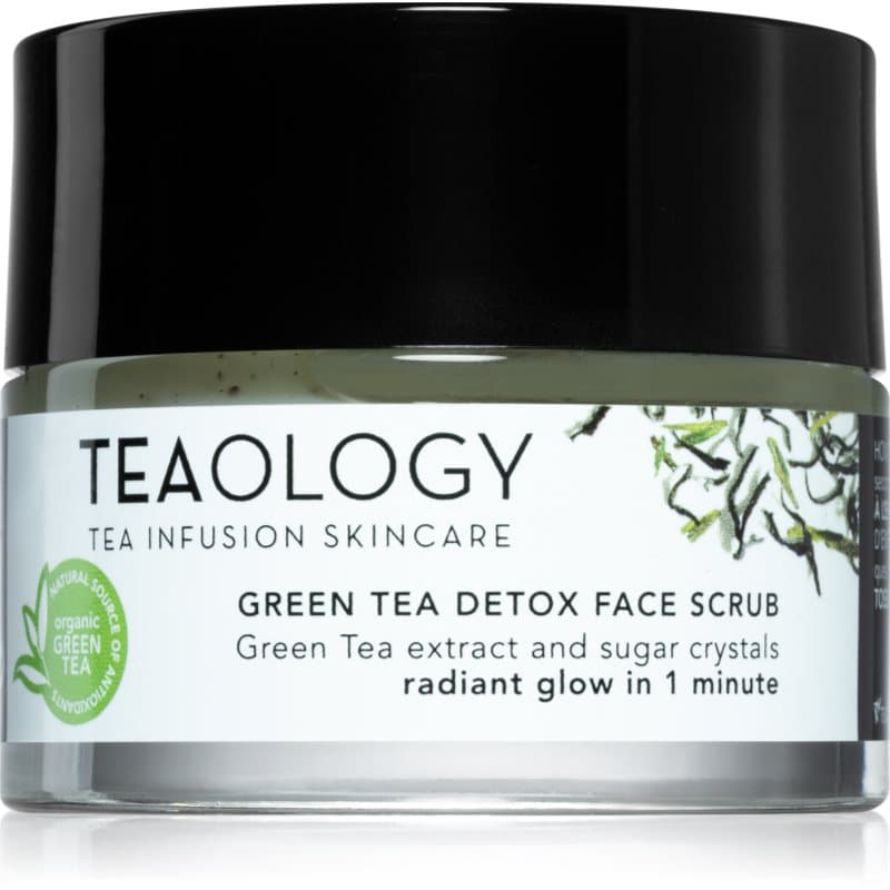 Cleansing Green Tea Detox Face Scrub peeling cukrowy delikatnie oczyszczający i odżywiający skórę z zieloną herbatą