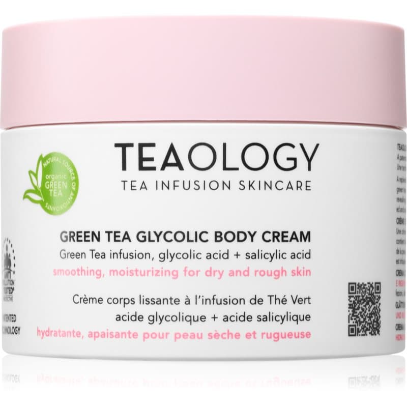 Green Tea Glycolic Body Cream nawilżający krem do ciała o działaniu wygładzającym