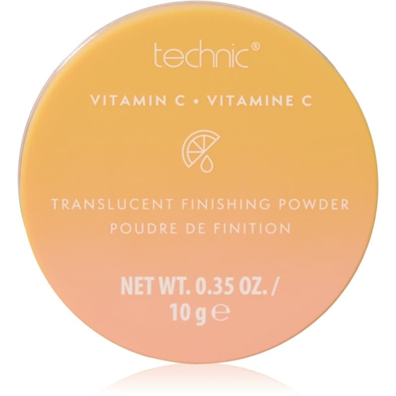 Vitamin C rozświetlający puder sypki dla aksamitnego wyglądu skóry
