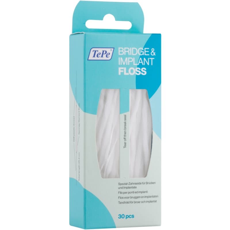 Bridge & Implant Floss specjalna nić dentystyczna do czyszczenia implantów