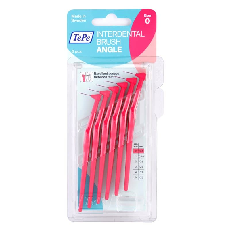 Angle Size 0 szczoteczki międzyzębowe 0,4 mm