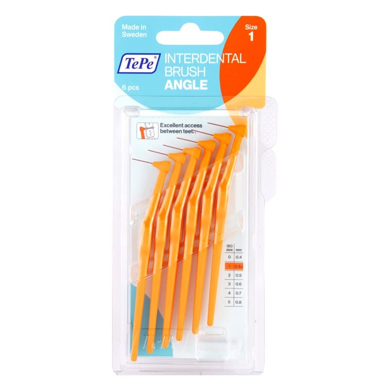Angle Size 1 szczoteczki międzyzębowe 0,45 mm