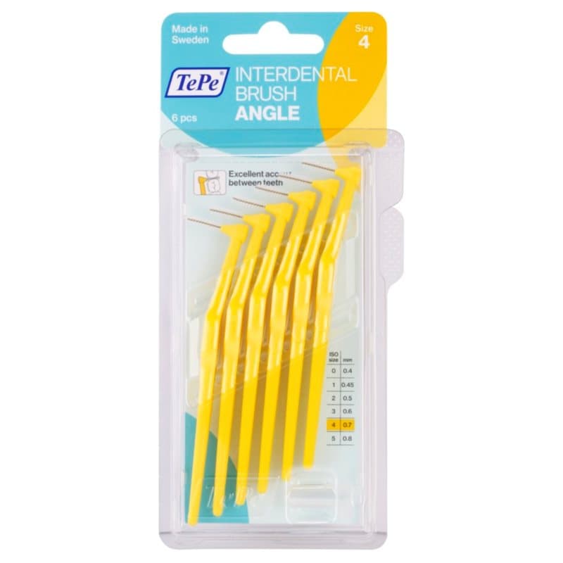 Angle Size 4 szczoteczki międzyzębowe 0,7 mm