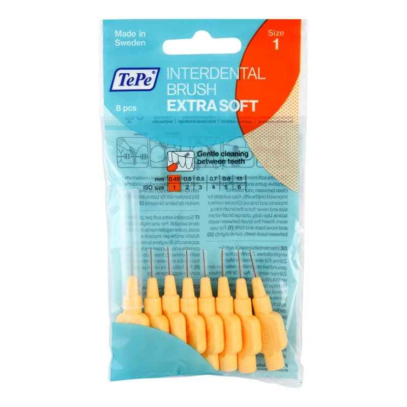 Extra Soft szczoteczki międzyzębowe 0,45 mm