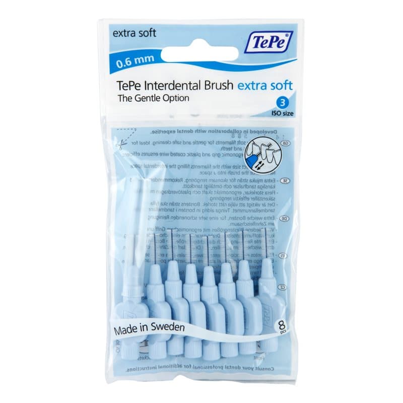 Extra Soft szczoteczki międzyzębowe 0,6 mm