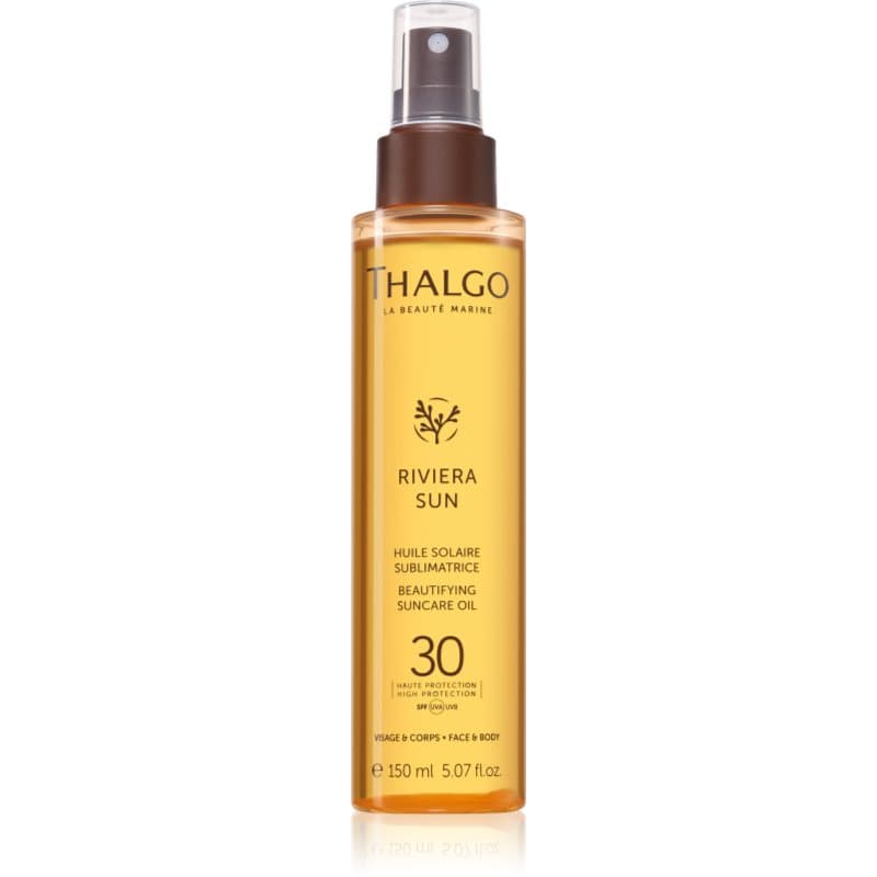Riviera Sun Beautyfying Suncare Oil SPF30 suchy olejek odżywczy wspomagający opalanie SPF 30