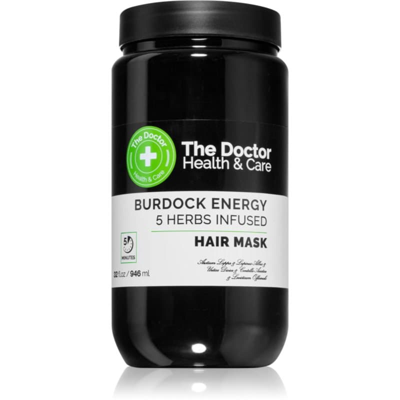Burdock Energy 5 Herbs Infused maseczka wzmacniająca do włosów