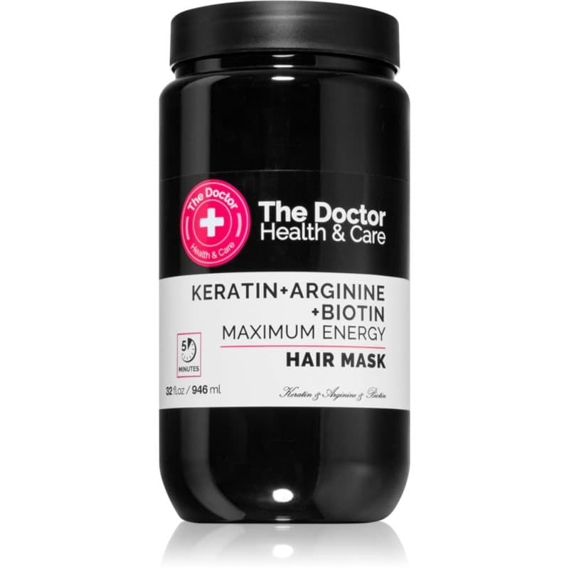 Keratin + Arginine + Biotin Maximum Energy maseczka keratynowa do włosów