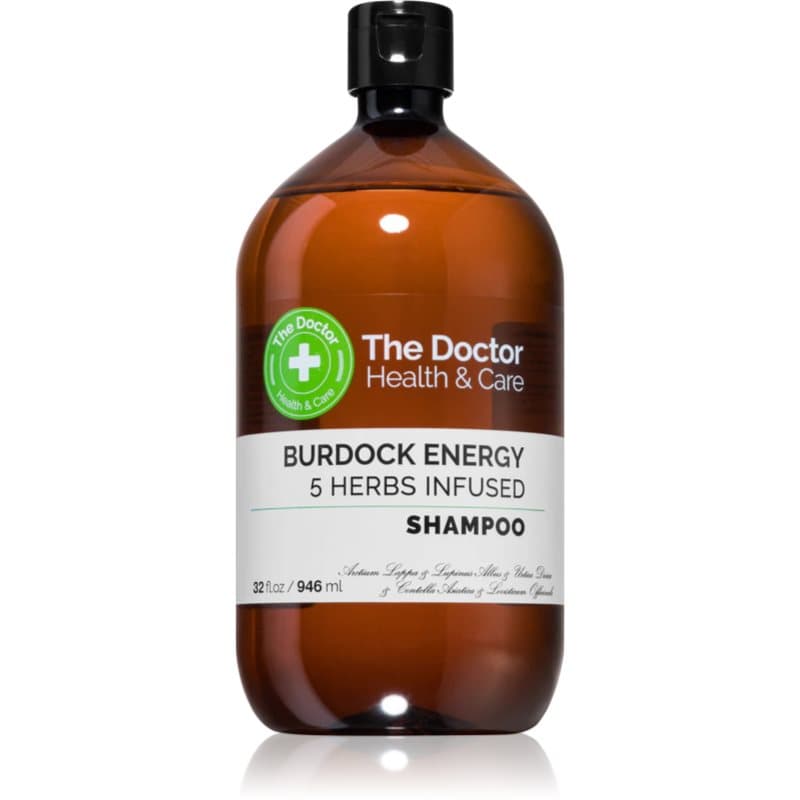 Burdock Energy 5 Herbs Infused szampon wzmacniający