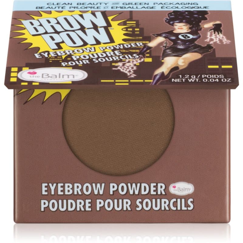 Browpow® puder do brwi w praktycznym magnetycznym pudełku odcień Light Brown