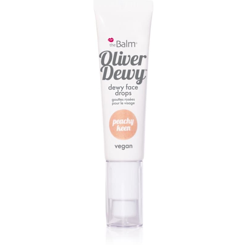 Oliver Dewy Face Drops płynny rozjaśniacz odcień Peachy Keen