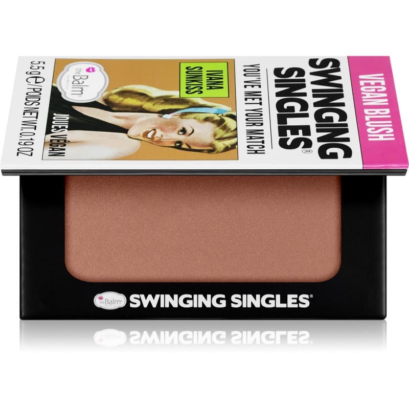 Swinging Singles Blush róż w kompakcie odcień Ivana Sunkiss