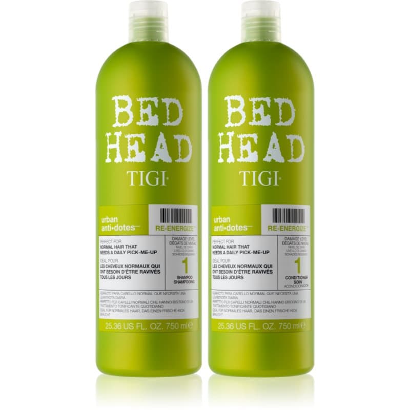 Bed Head Urban Antidotes Re-energize wygodne opakowanie do włosów normalnych