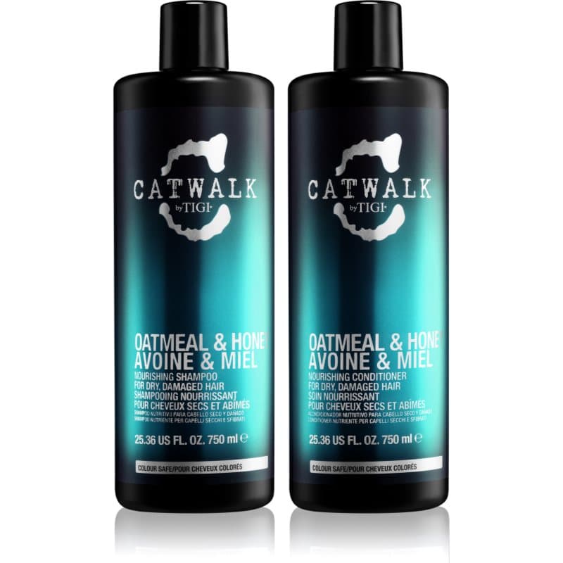 Catwalk Oatmeal & Honey wygodne opakowanie do włosów zniszczonych dla kobiet