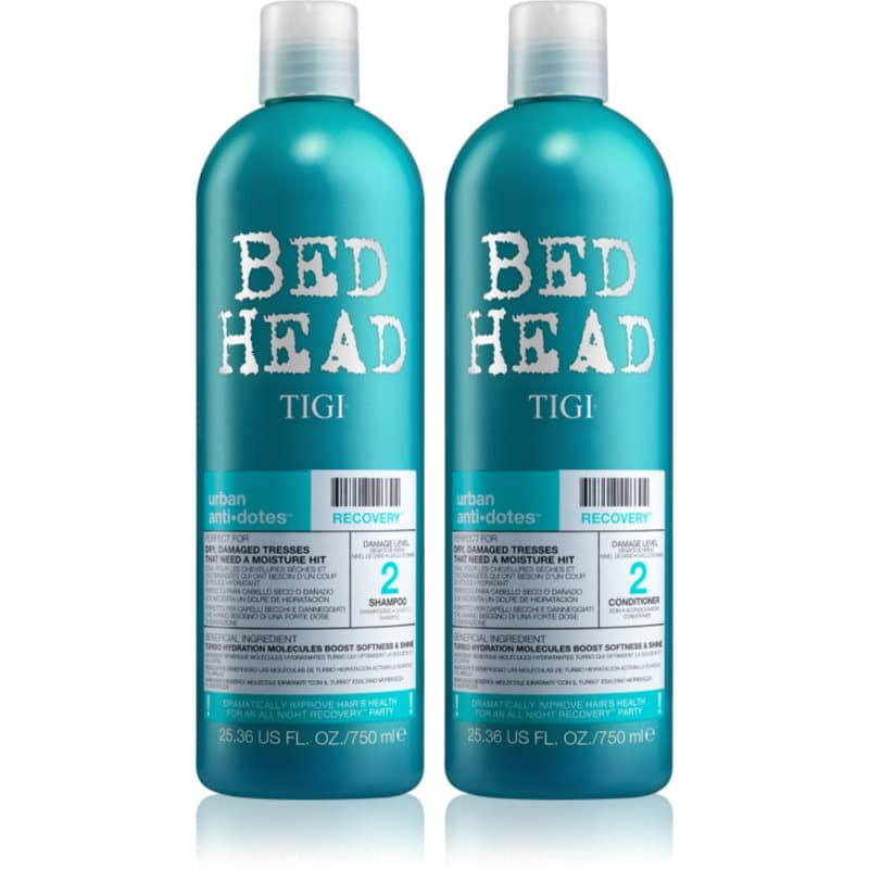 Bed Head Urban Antidotes Recovery zestaw do włosów suchych i zniszczonych